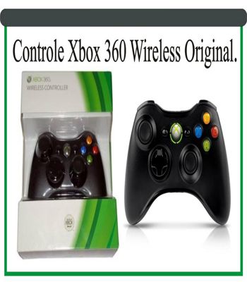 Controle Xbox 360 Preto