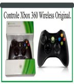 Controle Xbox 360 Preto